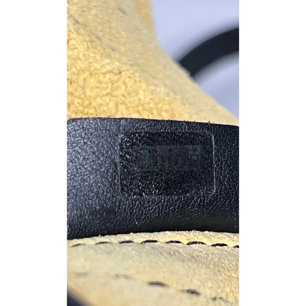Chloé Alison Large Leather Tote Bag Mustard Yellow Black Colorblock 2013 - Picture 4 of 16